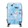 2016 New fashion printing hard abs pc travel bags from WAO