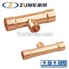 copper branch pipe disperse pipe air-conditioning disperse pipe