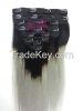 Brazilian Hair Weft Human Hair Remy HairClip in Hair Extensions