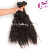 6A unprocessed wholesale virgin Indian hair, remy human hair, no chemical processed 8-30ibch bundles virgin hair