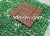 PS Material Slat with PE base Assembled WPC Outdoor Flooring