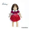 Bocheng doll clothing maufacturer 18 inch doll dress