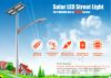 15w rechargeable programmable solar street light