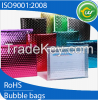 Metallic bubble bags