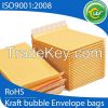 Gold Kraft bubble bags...