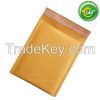 Gold Kraft bubble bags, kraft mailing bags