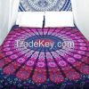 Twin Indian Mandala Bedspread Tapestry Wall Hanging Hippie bohemian Ethnic Throw.