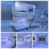 New Design Capsule Bedroom Metal Bunk Bed, Space Saving Capsule Hotel Cabin Bed, Sleep Box, Sleep Pod, Log Cabin