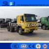 Sino trucks howo 6x4 tractor head truck with low price