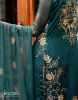 Sea Green Digital Silk Embroidered Inspiring Intricacy 3-Piece Unstitched Suit For Women - 1607