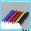 Cylinder Power Bank with Flashlight Battery Packs