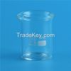 HUAOU low form glass beaker with spout and graduations, Boro 3.3 Glass