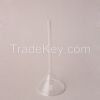 HUAOU Funnel, long stem, Boro 3.3 glass