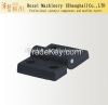 Reinforced nylon door hinges for packing machine