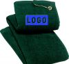 SG2, custom embroidery logo cotton golf towel with clip and grommet
