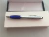 promotion plastic stylus touch ballpoint pen in 1000pcs moq with logo printed