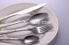 High quality stainless steel golden cutlery set