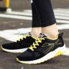 Cheapest Sneakers New Korean Fashion Breathable Mesh Casual Sports Running Shoes Black Yellow