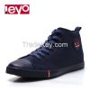 LEYO 2016 summer man shoes solid color canvas casual shoes fashion lace-up sneaker