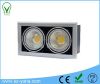  Square One head, double head, three head 20W 30W 30W+30W COB Grille lamps / ceiling recessed downlight 