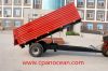 good quality 5 tons hydraulic rear dump tractor trailer with CE approval