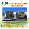 chinese (solar) 24 Hours running green energy machine Solar attic exhaust fan Solar powered ventilation for house