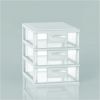 Hot sales solid plastic cabinet with spectacular designs T40415-3 Drawer Mini Cabinet