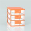 Hot sales solid plastic cabinet with spectacular designs T40415-3 Drawer Mini Cabinet