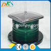 Solar aviation obstruction warning light tower light