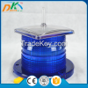 Solar aviation obstruction warning light tower light