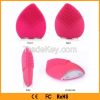 Electricity silicone anion face cleansing brush