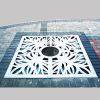 Laser Cut Tree Grate /Laser Cut Pattern Plate/Laser Cut Pattern Grate