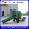 corn silage baling machine for sale, automatic round silage baler and wrapper 