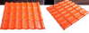 Heat Insulation Roofingtile, Plastic Roof Tiles, PVC Sythetic Resin Tiles,