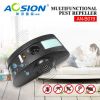 Aosion multifunctional pest repeller electromagnetic waves anion ultrasonic air purifierDesign Patent No.:ZL 2011 3 0006604.4   Adopting the most advanced pest control technology,not only repel various of pests, but also can make it as a air purifier, it 