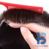 Natural Looking High Quality Human Hair Toupee, Thin Skin Stock Toupee For Men