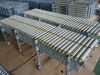 Gravity Flexible Extendable Double PVC Roller Conveyor