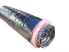China factory light weight fire resistant 4inx10mts insulated aluminum flex duct