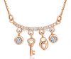 Rose gold 925 sterling...