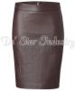 Women Fashion Leather Pencil Skirts