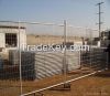 Yellow color mobile construction safety fence for Canada/safety temporary fencingÂ 