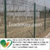 Durable PVC coated curvy welded fence 