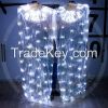 LED Fan Veils 100 LEDs for belly dance