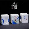 High Quality Hand Painted Bone China Kung Fu Tea Set 9pcs