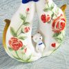 Cat Shaped Porcelain Enamel Vase