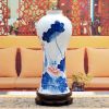 Blue and White Porcelain Vase Painted Plum Flower