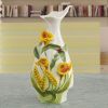 Embossed Calla Porcelain Enamel Vase