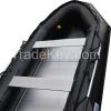 1.2mm PVC 12.5 ft Inflatable Boat Inflatable Rescue&Dive Power Boat Dinghy Raft 