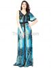 LONG SLEEVELESS MOROCCAN KAFTAN DRESS 