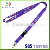 Plastic safety buckle silkscreen printing polyester thin lanyards